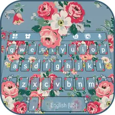 Flowers Vintage Keyboard Theme