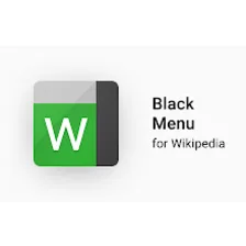 Black Menu for Wikipedia
