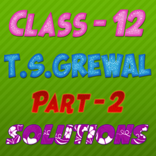 Account Class-12 Solutions TS