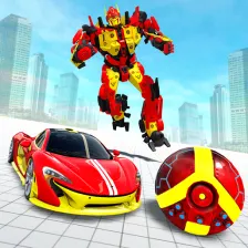 Flying Ball Robot car Games