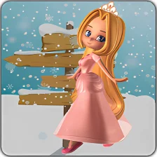 Winter Princess Runner - Frozen Town