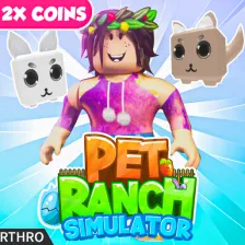 2X COINS Pet Ranch Simulator