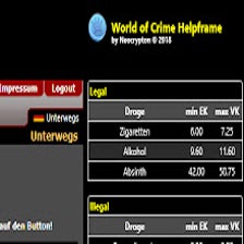 World of Crime Helpframe v2.3