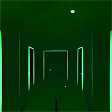 3D Matrix Corridors Screensaver