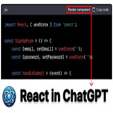 React in ChatGPT for Google Chrome - Extension Download