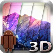 3D Kitkat 4.4 Mountain lwp