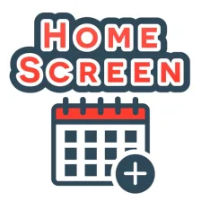 HomeScreen Calendar Widget