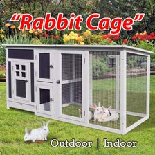 Rabbit Cage Outdoor & Indoor