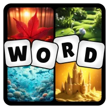 4 pictures  1 word