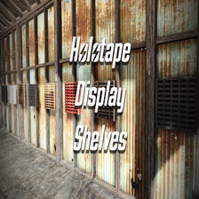 Holotape Display Shelves