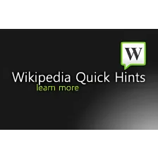 Wikipedia Quick Hints