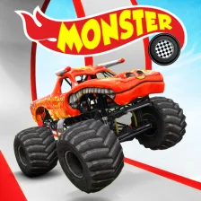 Monster Truck Car Stunts Games