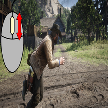 Scroll Wheel Movement Speed Control 3.0 Red Dead Redemption II 용 - 모드 다운로드
