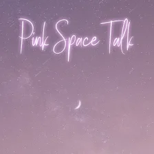 임샤인 핑크 우주 달 카카오톡 테마 pink space moon