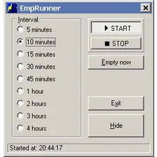 Empty Temp Folders
