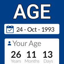 Age Calculator by Date of Birth: Age App