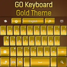 GO Keyboard Gold Theme