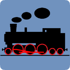 Steam Train Puzzle Light
