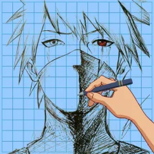 How to Draw Anime Kakashi