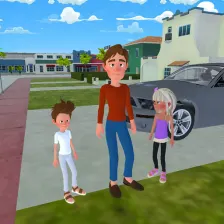 Super Dad Virtual : Happy Game