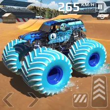 Monster Truck Mega Ramp Stunt