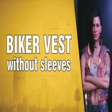 Biker Vest Without Sleeves