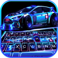 Racing Sports Car Keyboard Theme