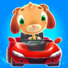 Puppy Cars  Kids Racing Game