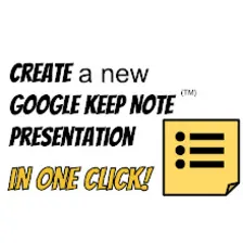 Create a Google Keep™ Note