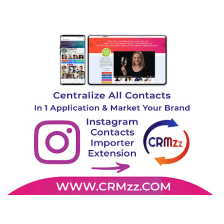 CRMzz - Instagram Contacts Importer