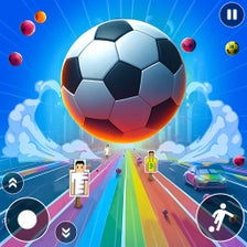 Soccer Road - Color Ball Run