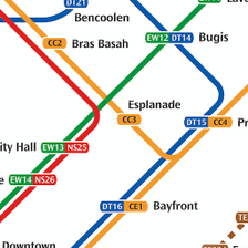 Singapore Metro Map MRT & LRT