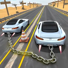Chained Cars Impossible Stunts 3D - Car Games 2021