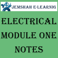 Electrical Module One Notes