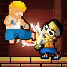Dungeon Fighter - 8 Bit Endless Kung Fu Fighting Game