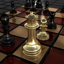 Top view 3d online chess game background for android