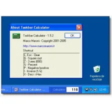 Taskbar Calculator