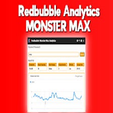 Redbubble Monster Max Analytics para Google Chrome - Extensión Descargar