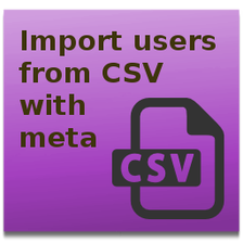 Import and export users and customers