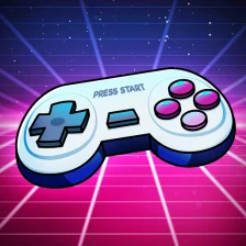 Press Start  Game Nostalgia Clicker