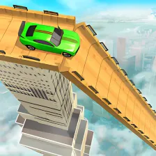 Mega Ramp Stunts  New Car Racing Games 2021