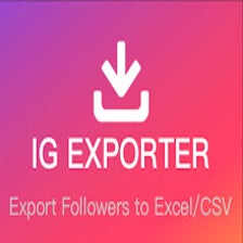 IG Follower Export tool