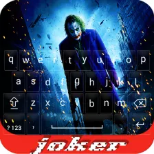 keyboard theme for joker fans