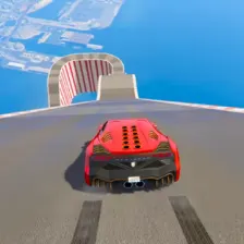 Spiderhero Mega Ramp Car Stunt