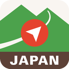 Japan Alps Hiking Map