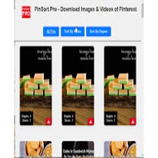 PinSort Pro - Sort, Download Images & Videos