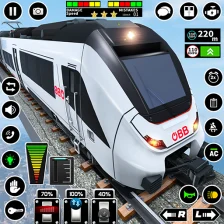 Modern Train Driver Train Game