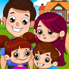 Mini Town: Home Games Dollhouse Family Game