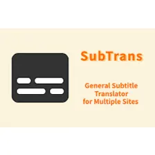 SubTrans - General Subtitle Translator Suite