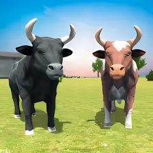 Angry Bull Family Sim: Wild Animal Survival Games
